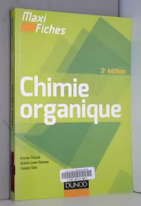 Couverture du produit · Maxi fiches de Chimie organique - 3e édition