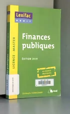 Couverture du produit · Finances publiques 2019