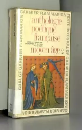 Couverture du produit · Anthologie poétique française moyen âge II