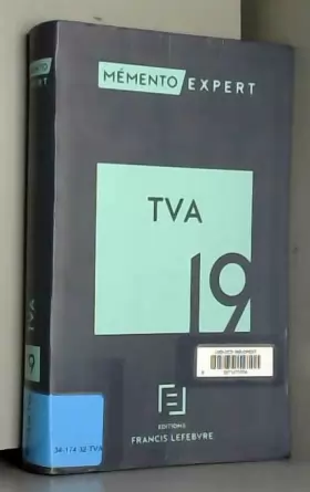 Couverture du produit · MEMENTO TVA 2019