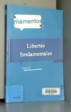 Couverture du produit · Libertés fondamentales - 1ère édition: Mémentos