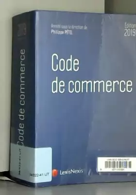 Couverture du produit · Code de commerce 2019