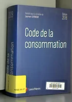 Couverture du produit · Code de la consommation 2019