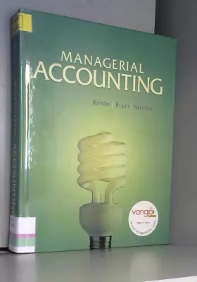 Couverture du produit · Managerial Accounting: United States Edition