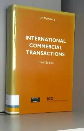 Couverture du produit · International Commercial Transactions Third Edition
