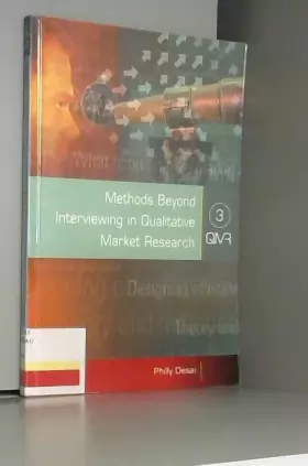 Couverture du produit · Methods Beyond Interviewing in Qualitative Market Research