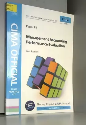 Couverture du produit · Management Accounting Performance Evaluation, 2008