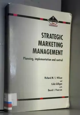 Couverture du produit · Strategic Marketing Management: Planning, Implementation and Control (Marketing Series: Student)