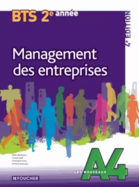 Couverture du produit · Les Nouveaux A4 Management des entreprises 2e année BTS 4e édition
