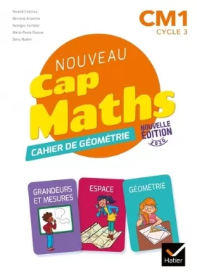 Couverture du produit · Cap Maths CM1 Éd. 2020 - Cahier de Géométrie-Mesure