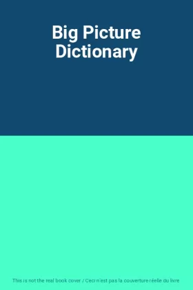 Couverture du produit · Big Picture Dictionary