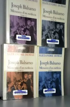 Couverture du produit · Joseph Balsamo. (En 4 volumes). Préface de Gilbert Sigaux. Vers 1965. Reliure rouge de l'éditeur (Epée sur le 1er plat). 4 volu