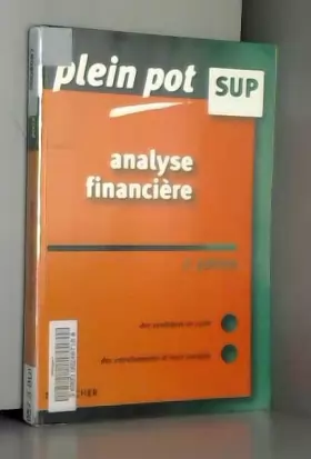 Couverture du produit · Analyse financière: 2e édition
