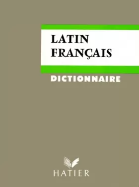 Couverture du produit · DICTIONNAIRE LATIN-FRANCAIS
