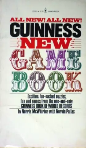 Couverture du produit · Guiness New Game Book