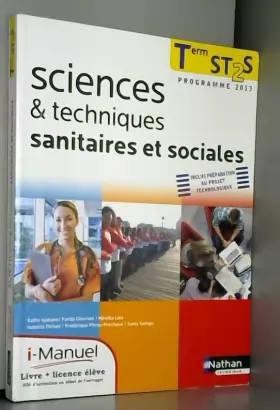 Couverture du produit · Sciences et techniques sanitaires et sociales - Tle ST2S