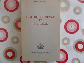 Couverture du produit · HISTOIRE DE LA RUSSIE ET DE L U.R.S.S
