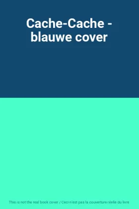 Couverture du produit · Cache-Cache - blauwe cover