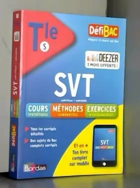 Couverture du produit · DéfiBac Cours/Méthodes/Exos SVT Terminale S (7)