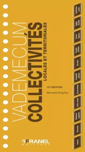 Couverture du produit · Vademecum des collectivités locales et territoriales