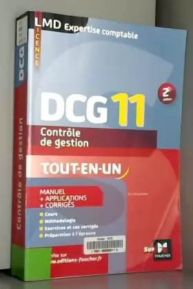 Couverture du produit · DCG 11 - Contrôle de gestion - Manuel et applications - 2e édition