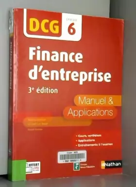 Couverture du produit · Finance d'entreprise - DCG 6 - Manuel et applications