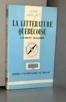 Couverture du produit · La littérature québécoise