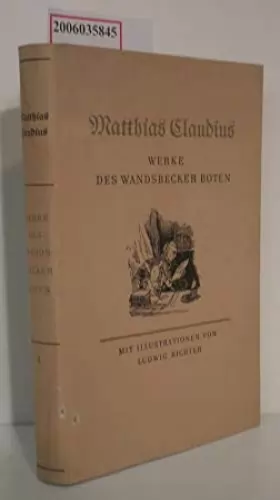 Couverture du produit · Werke des Wandsbecker Boten.
