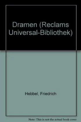 Couverture du produit · Dramen (Reclams Universal-Bibliothek)