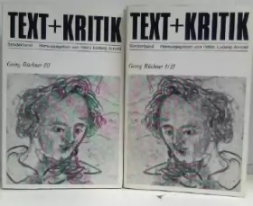 Couverture du produit · Georg Büchner I/II und III, Text + Kritik - 2 Bände