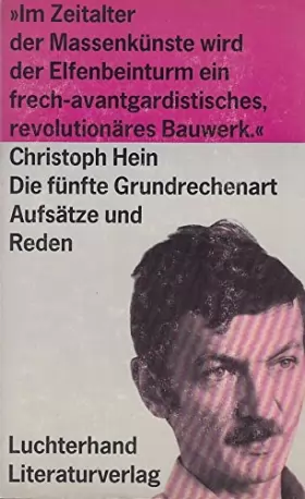 Couverture du produit · Die funfte Grundrechenart: Aufsatze und Reden, 198
