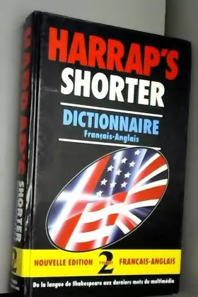Couverture du produit · Harrap's Shorter français/anglais, volume 2
