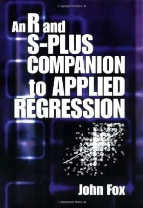 Couverture du produit · An R and S-PLUS Companion to Applied Regression
