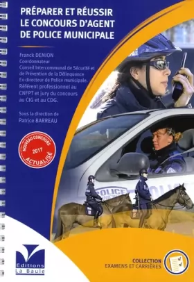 Couverture du produit · Préparer et réussir le concours d'agent de police municipale 2018