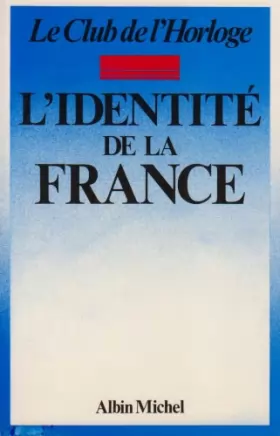 Couverture du produit · L'Identité de la France