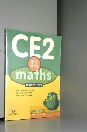 Couverture du produit · Chouette Entraînement : Maths, du CE2 au CM1 - 8-9 ans (+ corrigés)