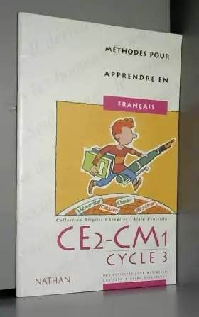 Couverture du produit · Méthodes pour apprendre en français en CE2-CM1, cycle 3