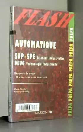 Couverture du produit · Automatique : Sup-Spé Sciences industrielles - DEUG Technologie industrielle