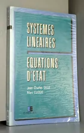 Couverture du produit · Systemes lineaires. équations d'etat