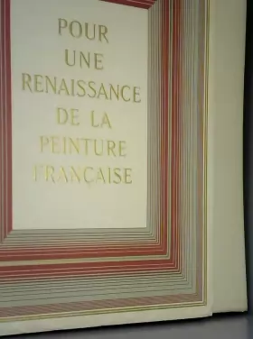 Couverture du produit · Pour une renaissance de la peinture française