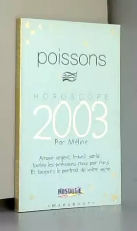 Couverture du produit · POISSONS 2003: POISSONS 2003