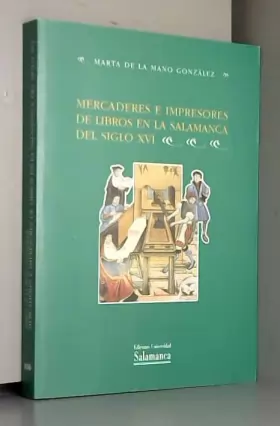 Couverture du produit · Mercaderes e impresores de libros en la Salamanca del siglo XVI