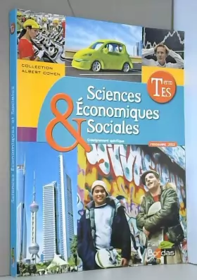 Couverture du produit · Sciences Économiques et Sociales Tle ES • Manuel de l'élève Spécifique Grand format