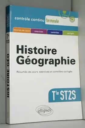 Couverture du produit · Histoire-Géographie Terminale ST2S