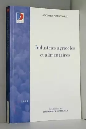 Couverture du produit · Industries agricoles et alimentaires : accords nationaux n°3128
