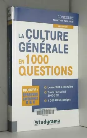 Couverture du produit · Culture générale en 1000 questions