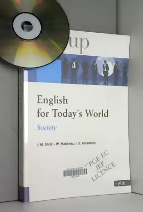 Couverture du produit · English for Today's World : Society (+CD audio)