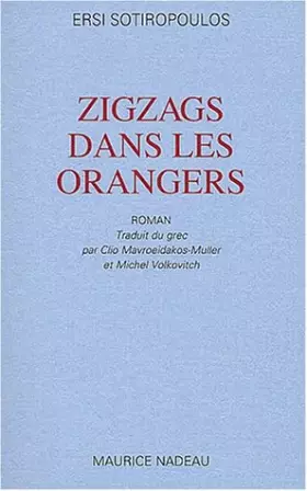 Couverture du produit · Zigzags dans les orangers