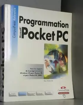 Couverture du produit · Programmation Pocket PC