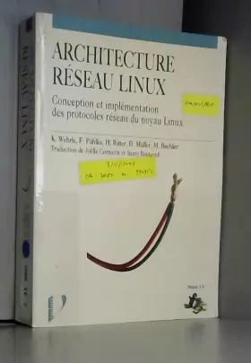 Couverture du produit · Architecture réseau Linux